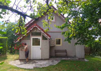 Façade du chalet